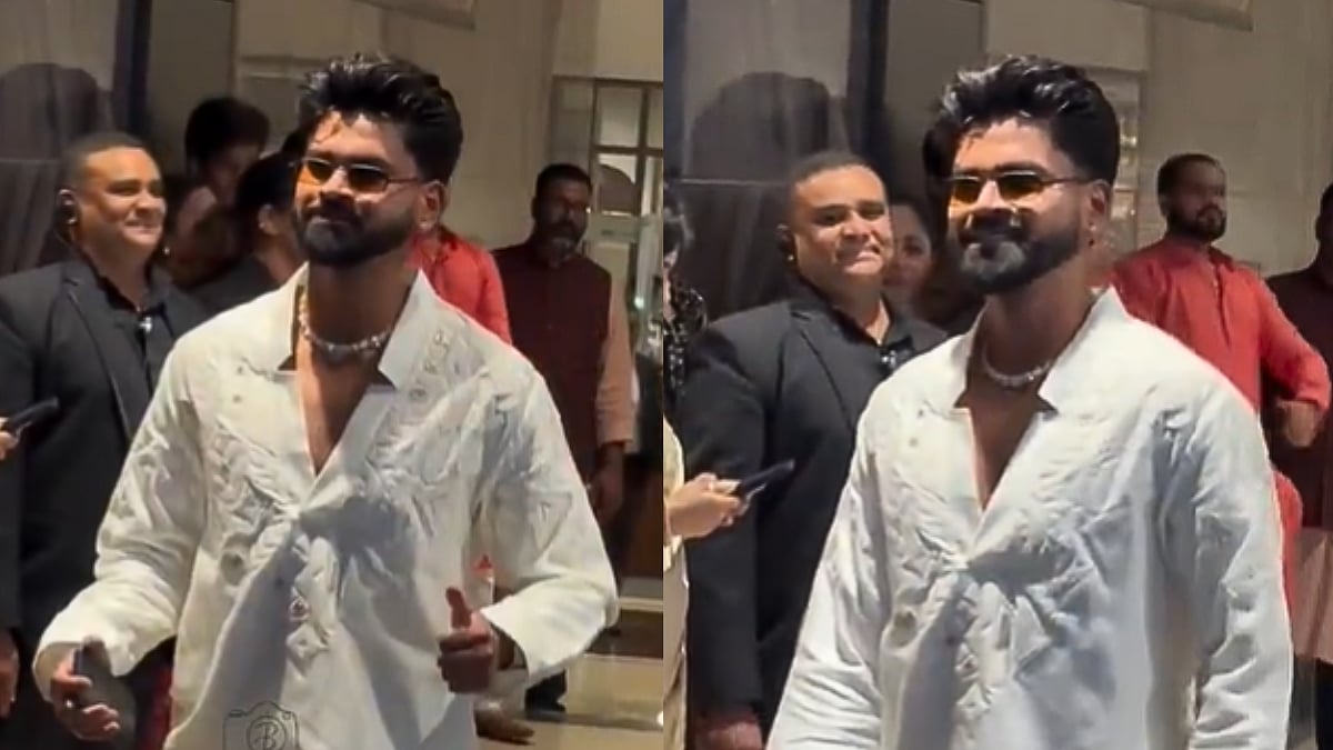 Sarpanch Saab! Shreyas Iyer Turns Heads In Glamorous Outfit At Arjun Tendulkar-Saaniya Chandhok's Wedding In Mumbai; Video 