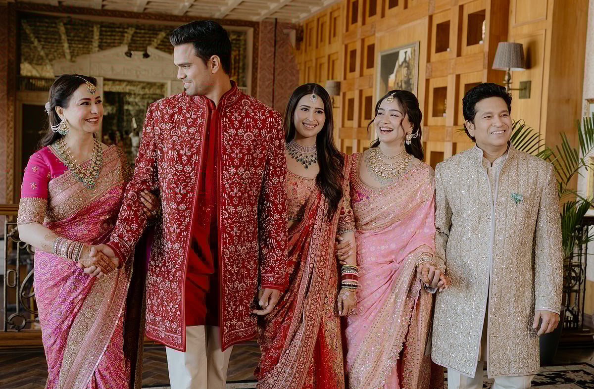 Arjun Tendulkar-Saaniya Chandok's Mumbai Wedding Features 'Saaj' Theme With 270° Mandap, Shankar Mahadevan Performs The Mangalashtak 