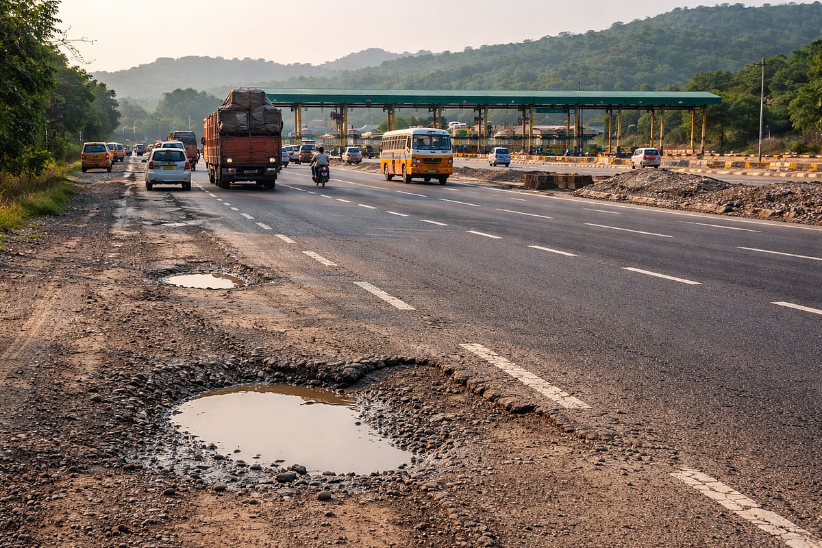 Mumbai-Goa Highway: Not A Smooth Ride Yet, But Toll Plazas Ready To Empty Your Pockets