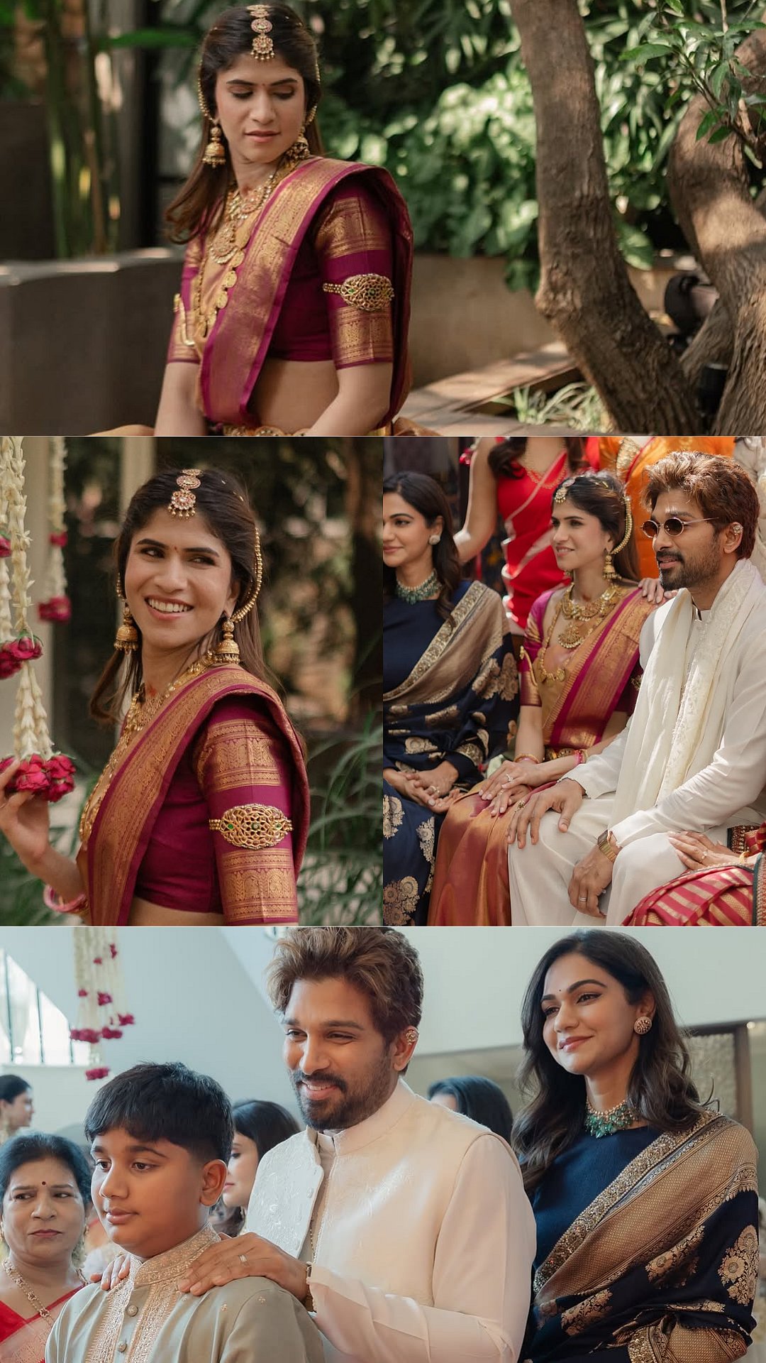 Allu Sirish Wedding: Inside Pictures From Nayanika Reddy's Pellikuturu Ceremony Attended By Allu Arjun & Sneha Reddy