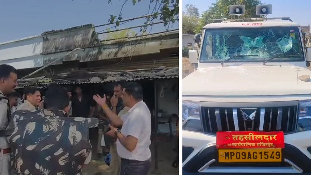 MP News: Villagers Pelt Stones At Anti-Encroachment Team In Dhar