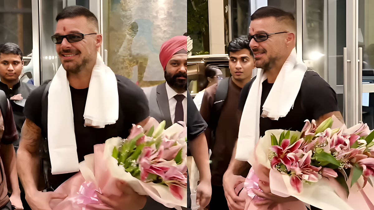 IND VS NZ T20 WC26 Final: Singer Ricky Martin Arrives In Ahmedabad Ahead Of His Performance