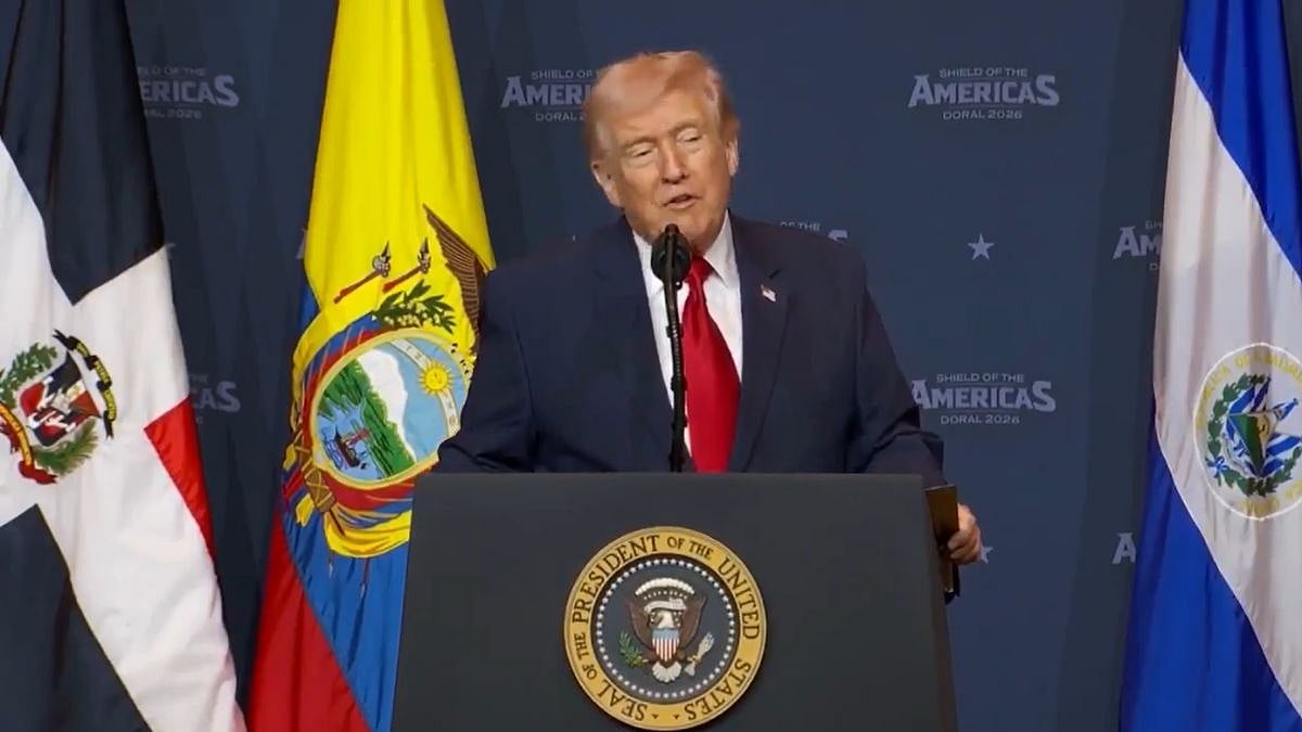 US-Iran-Israel War: 'Knocked Out 42 Iranian Ships In 3 Days,' Says Trump - VIDEO