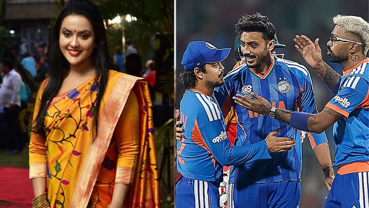 'Go Get It': Devendra Fadnavis' Wife Amruta Cheers For Team India Ahead Of IND vs NZ ICC T20 WC 2026 Final In Ahmedabad - WATCH