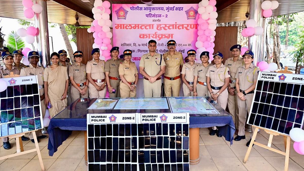 Mumbai Police Return 130 Lost, Stolen Mobile Phones To Women Complainants On International Women's Day 2026 |