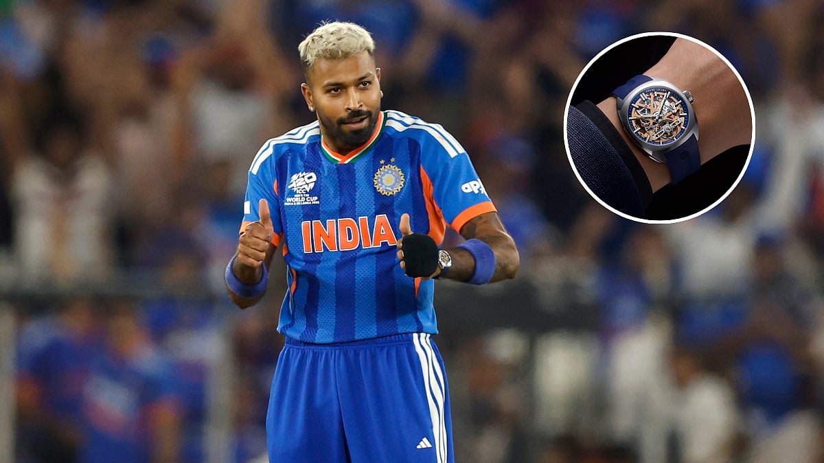 Hardik Pandya Flaunts ₹3.89 Lakh Skeleton Watch During Team India's T20 World Cup Victory: Know More