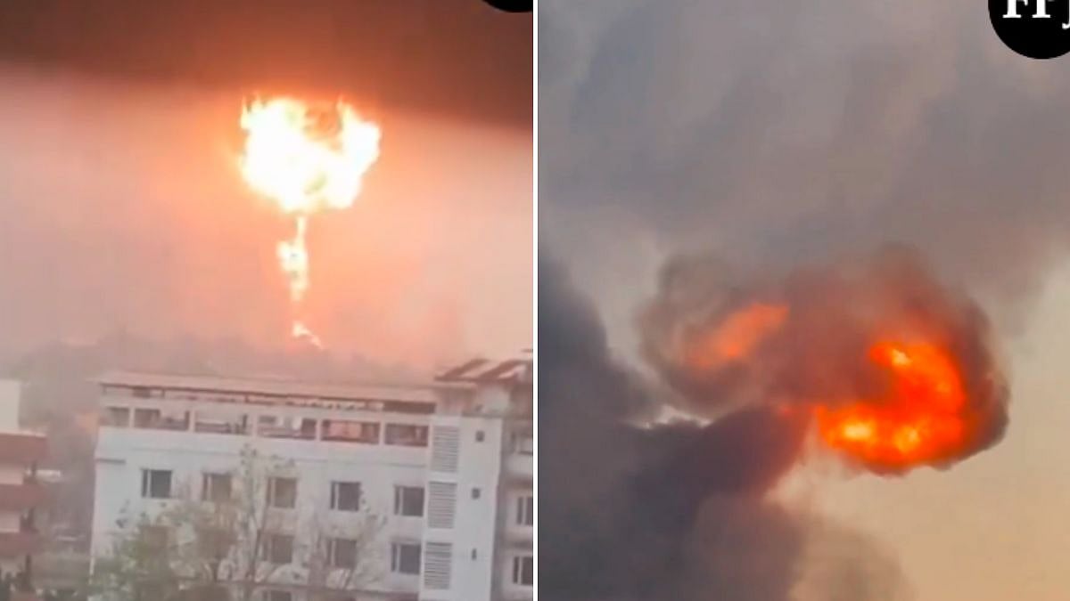 Massive Chemical Blaze Triggers Explosions, Panic In Ambernath MIDC; Factory Gutted