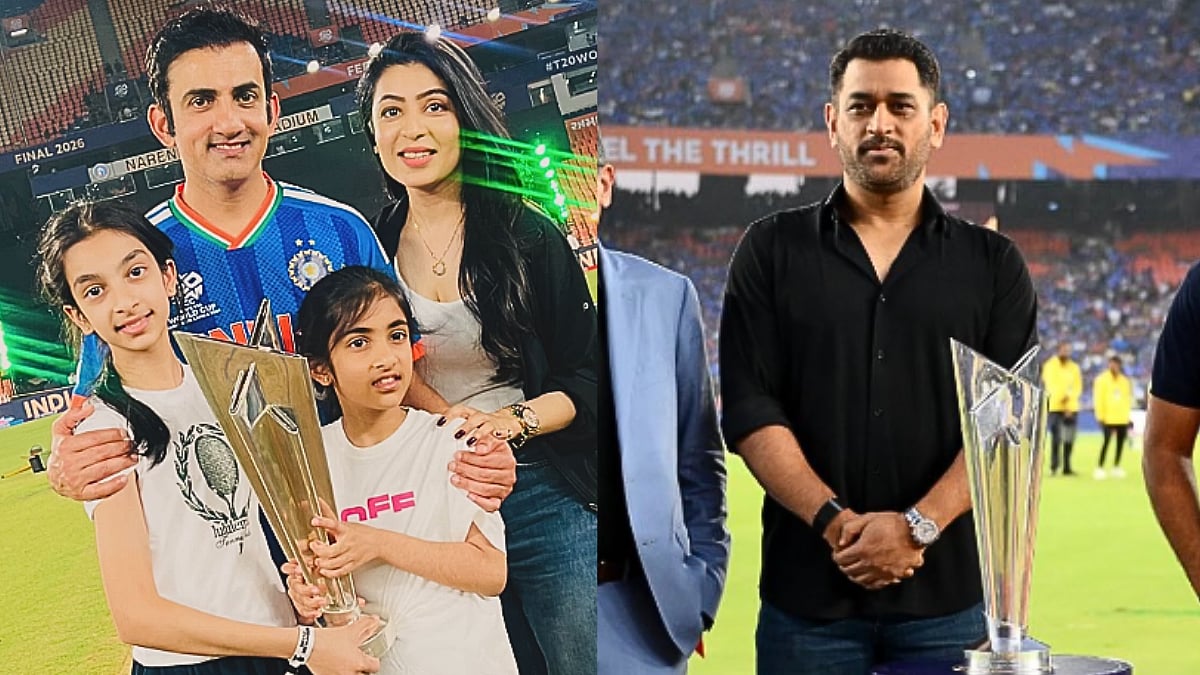 'Coach Sahab, Smile Looks Great On You': MS Dhoni's Praise For Gautam Gambhir Sends Internet Into Frenzy After Team India's T20 WC Win