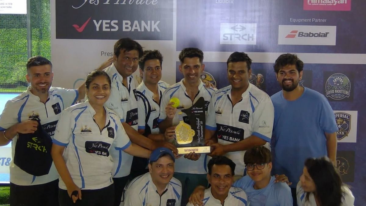 Sportvot x FPJ: Thrilling Matches Mark Sky Risers Cup Pickleball Tournament At Palladium Mall