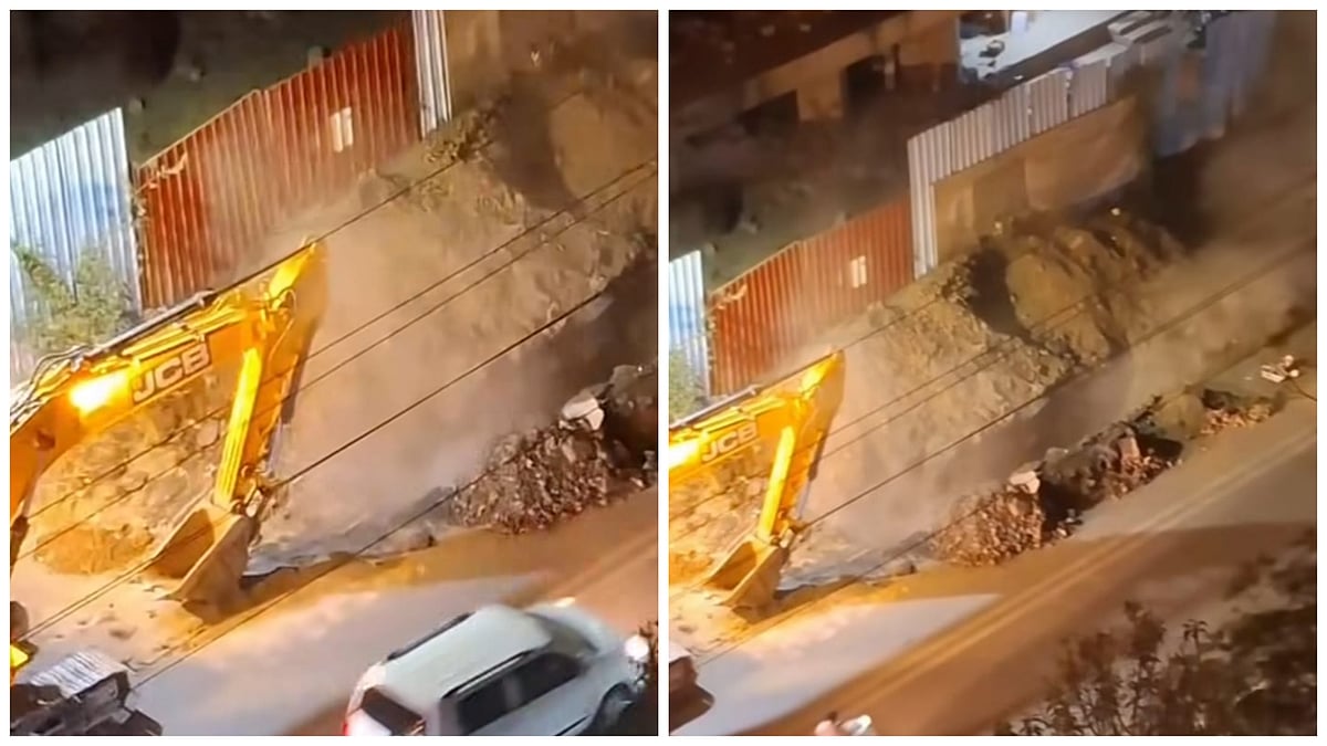 Nashik: Major Gas Leak After MNGL Pipeline Bursts During Excavation On Gangapur Road