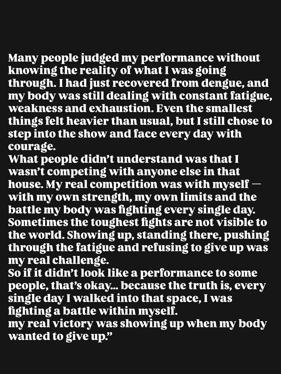 Nikki Tamboli Had Dengue Just Before The 50