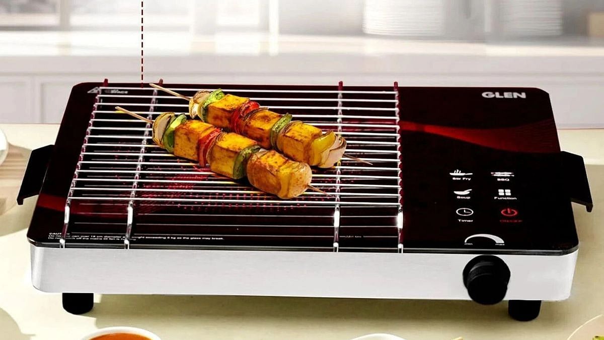 Glen 2000W Infrared Cooktop with Grill