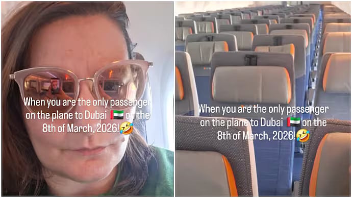 Solo Traveller Gets Entire Plane to Herself on Riga–Dubai Flight, Internet Calls It ‘Private Jet'