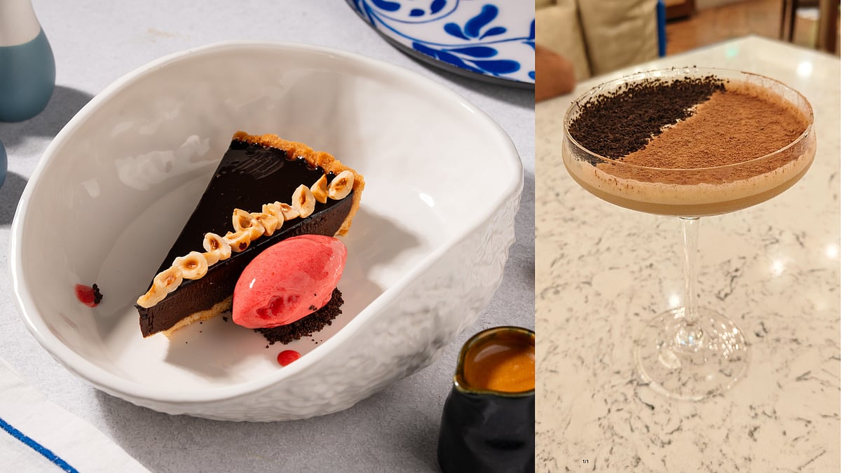 Hazelnut Chocolate Tart and Nonna's Tiramisu