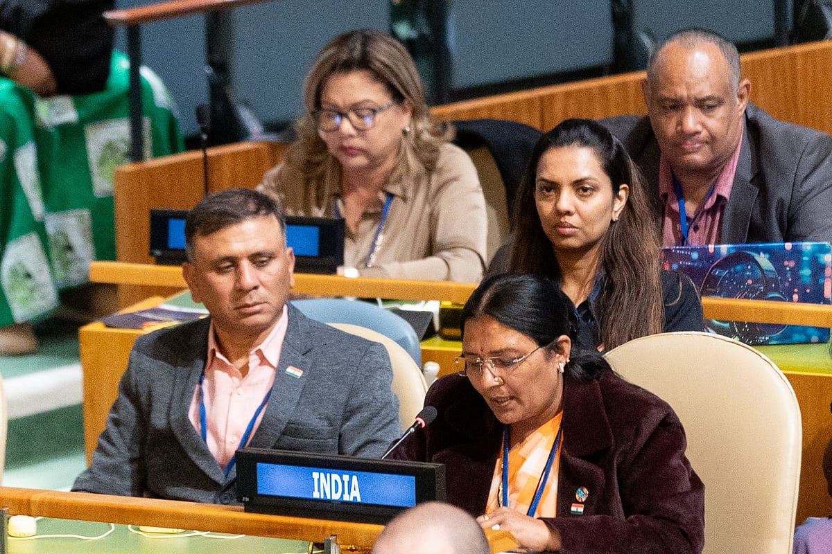 MP News: Union Minister Of State For Women & Child Development Savitri Thakur Addresses UN Commission On Status Of Women