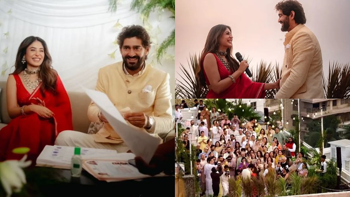 Kritika Kamra-Gaurav Kapur Wedding Inside Pictures: Actors' Terrace Marriage Was Dreamy & Beautiful