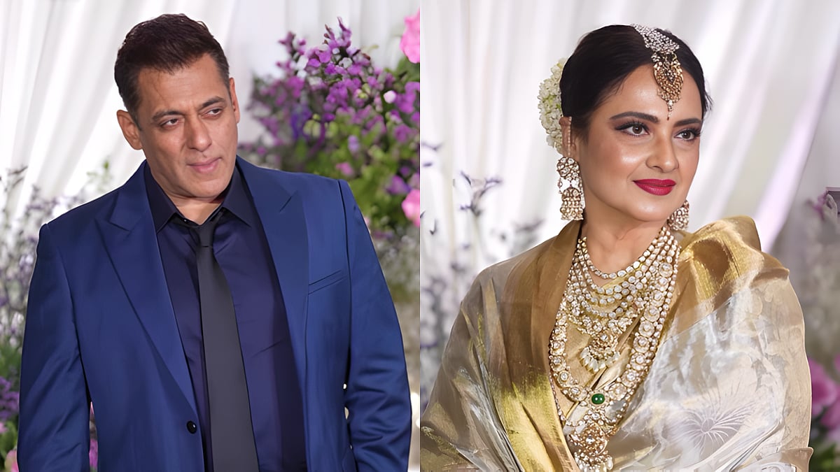 Salman Khan, Rekha, Rani Mukerji & Other A-List Bollywood Stars Arrive In Style At Mumbai Wedding Reception