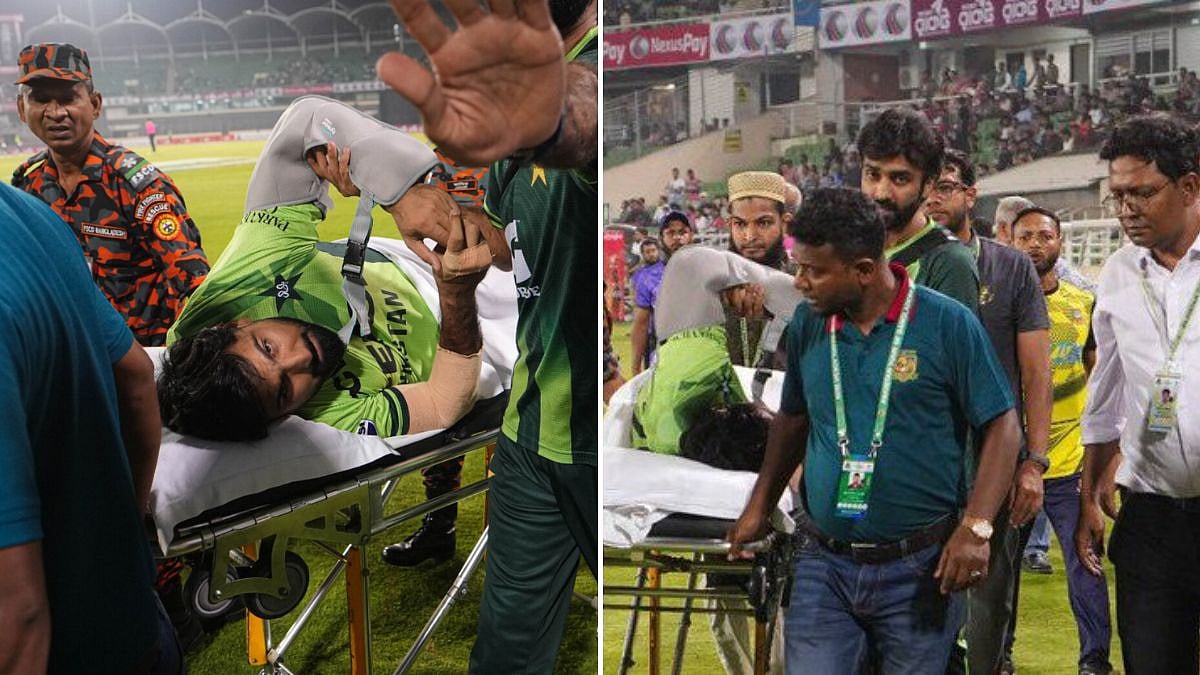 What Happened To Hussain Talat? Pakistan Star Hospitalised After Injury In PAK VS BAN 2nd ODI