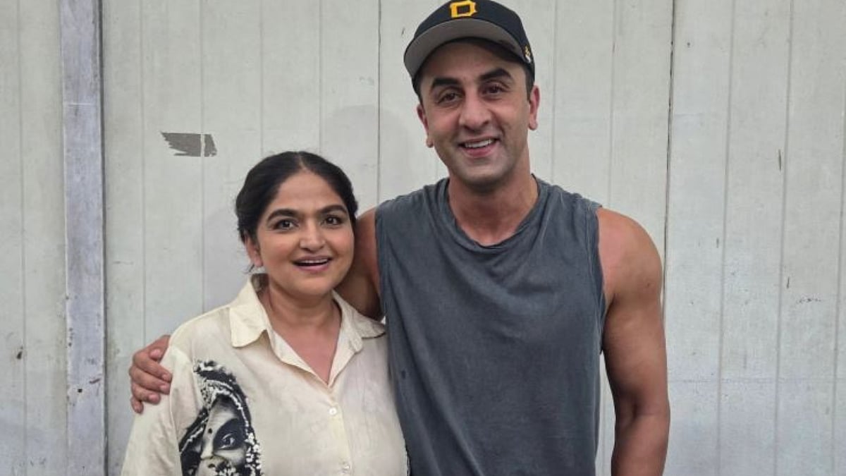 Indira Krishna Shares Picture With Ranbir Kapoor From Ramayana 2 Sets; Fans Can't Keep Calm, 'Ram Ji, Kaushalya Maa'