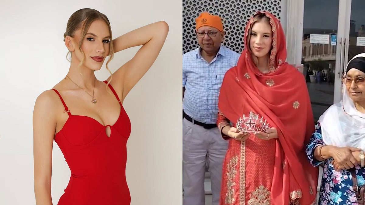 Miss England Grace Richardson Brings Crown To India; Offers Prayers At The Golden Temple