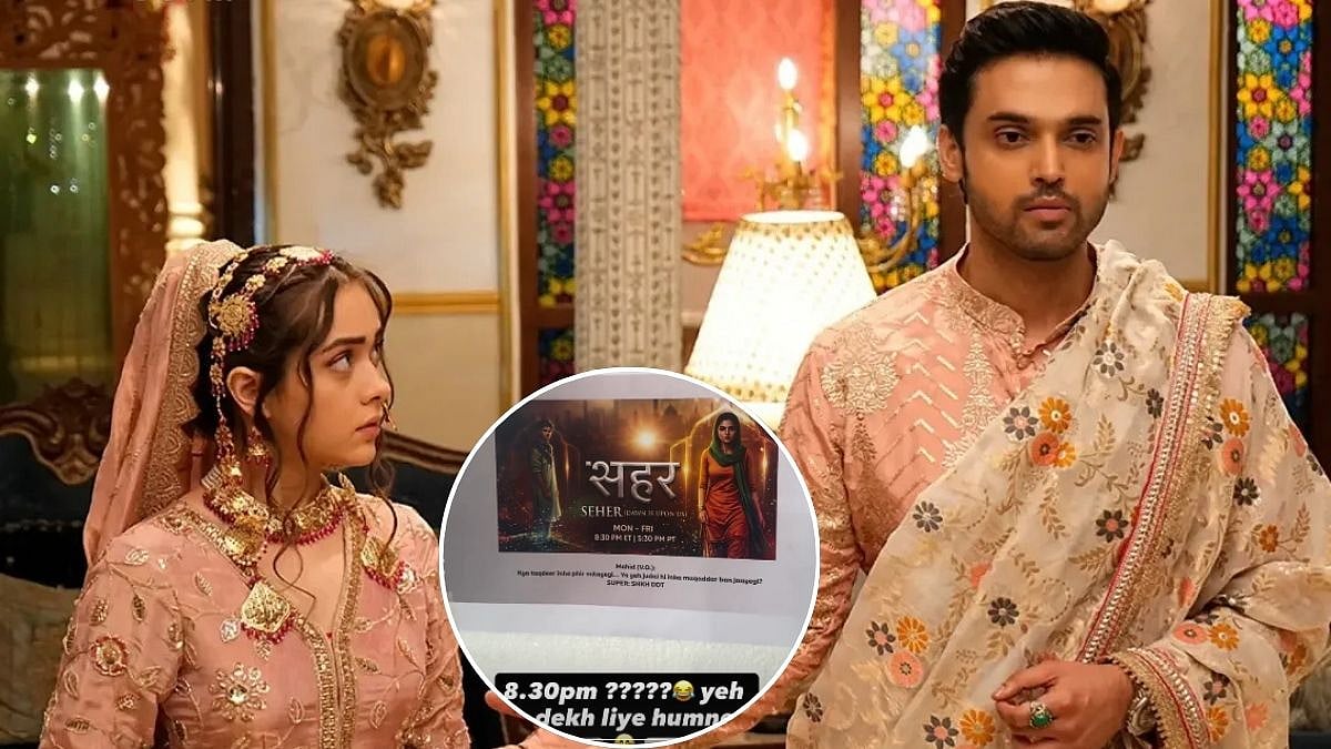 Seher Hone Ko Hai To Have A Leap Ahead? Speculations Spark After Parth Samthaan's Cryptic 'Ye Kya Dekh Liya' Post