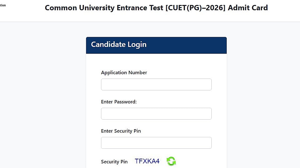CUET PG 2026 Admit Card Released For March 16–19 Exams At exams.nta.nic.in/CUET-PG; Check Details Here