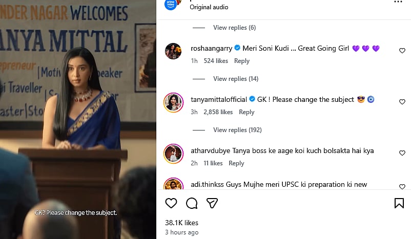 Tanya Mittal takes a dig at Bigg Boss 19 winner Gaurav Khanna