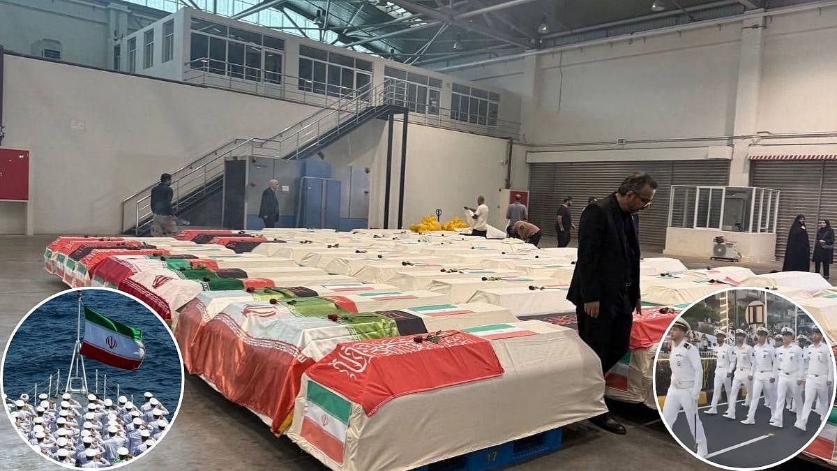 US–Iran–Israel War: Iran Releases Coffin Photos Of IRIS Dena Sailors Killed In US Attack
