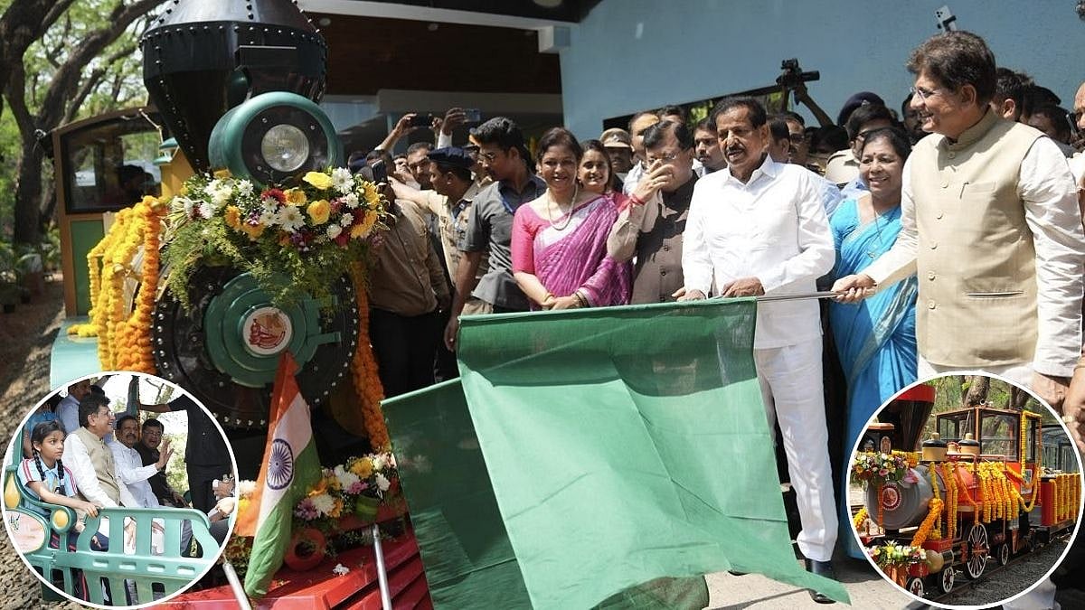 Mumbai News: Union Minister Piyush Goyal Dedicates Revamped ‘Van Rani’ Toy Train To Public At Sanjay Gandhi National Park | VIDEO