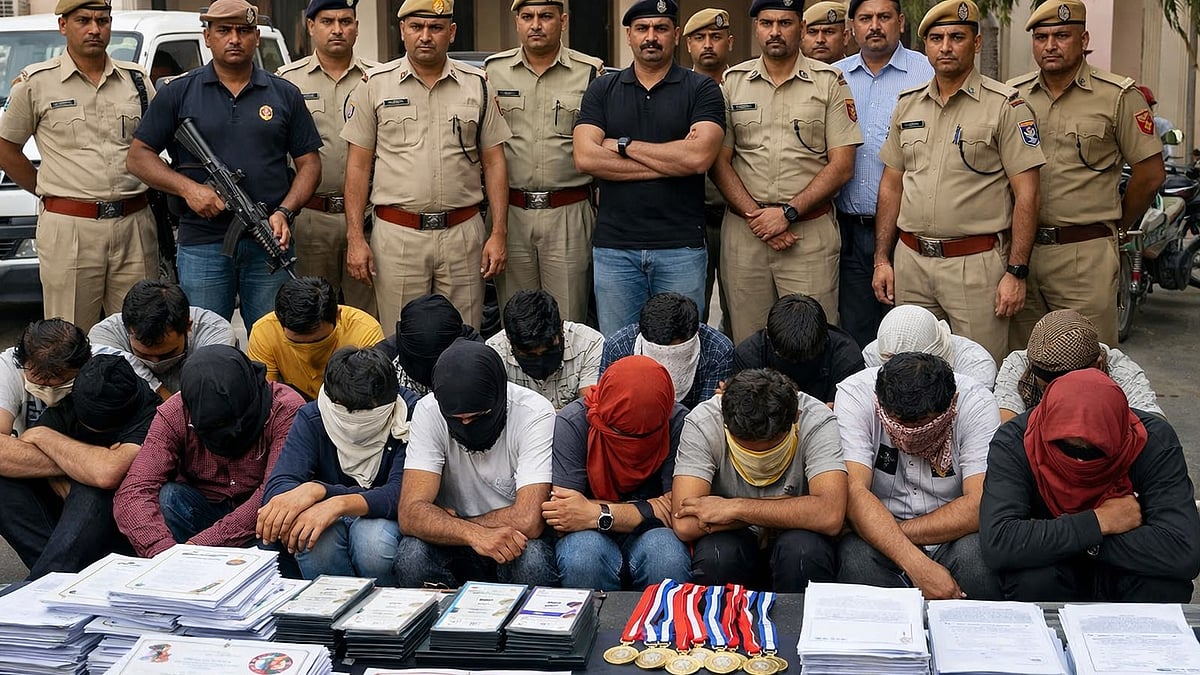 Rajasthan Paper Leak: SOG Arrests 20 For Using Fake Taekwondo Certificates In Teacher Recruitment