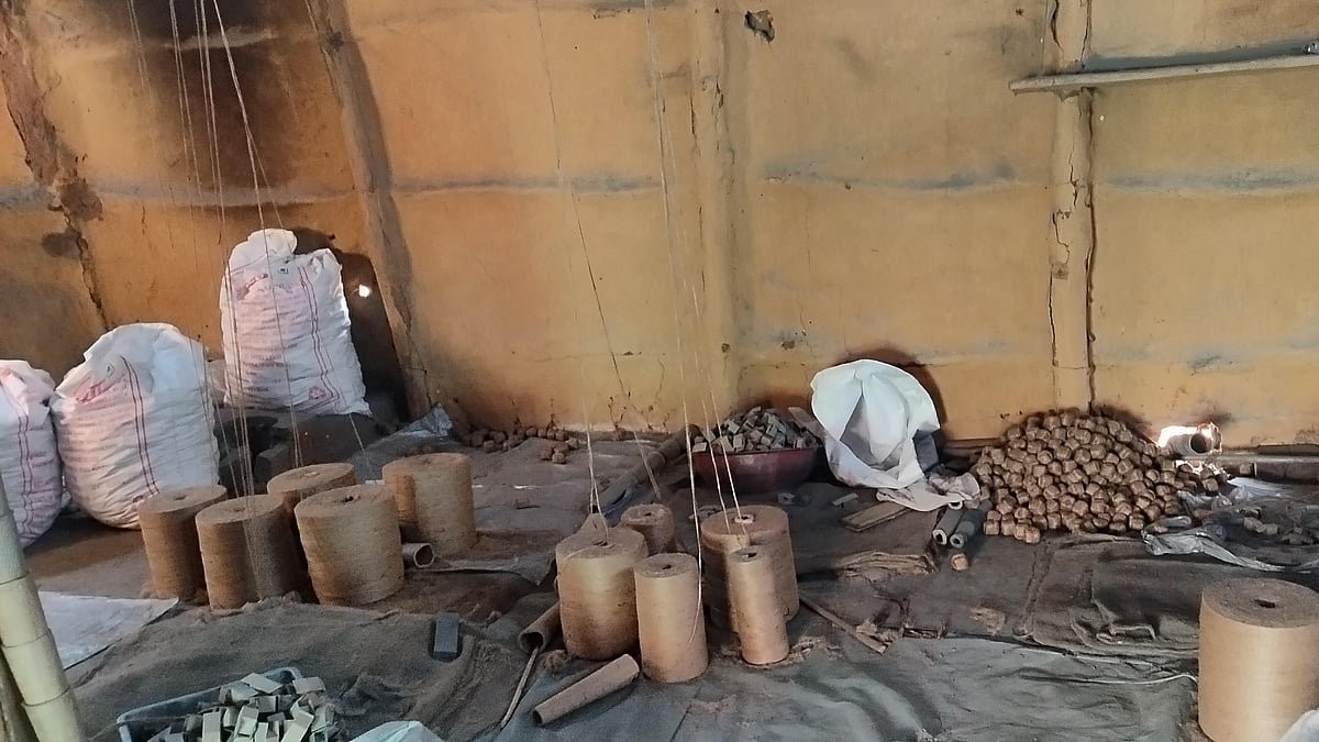 MP News: Illegal Firecracker Units Busted In Forest In Udaynagar | FP Photo