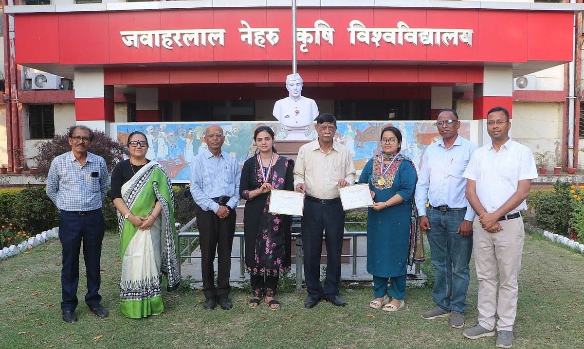 MP News: 4 JNKVV Scholars Bag ‘Young Scientist Awards’ For Agri Research In Jabalpur
