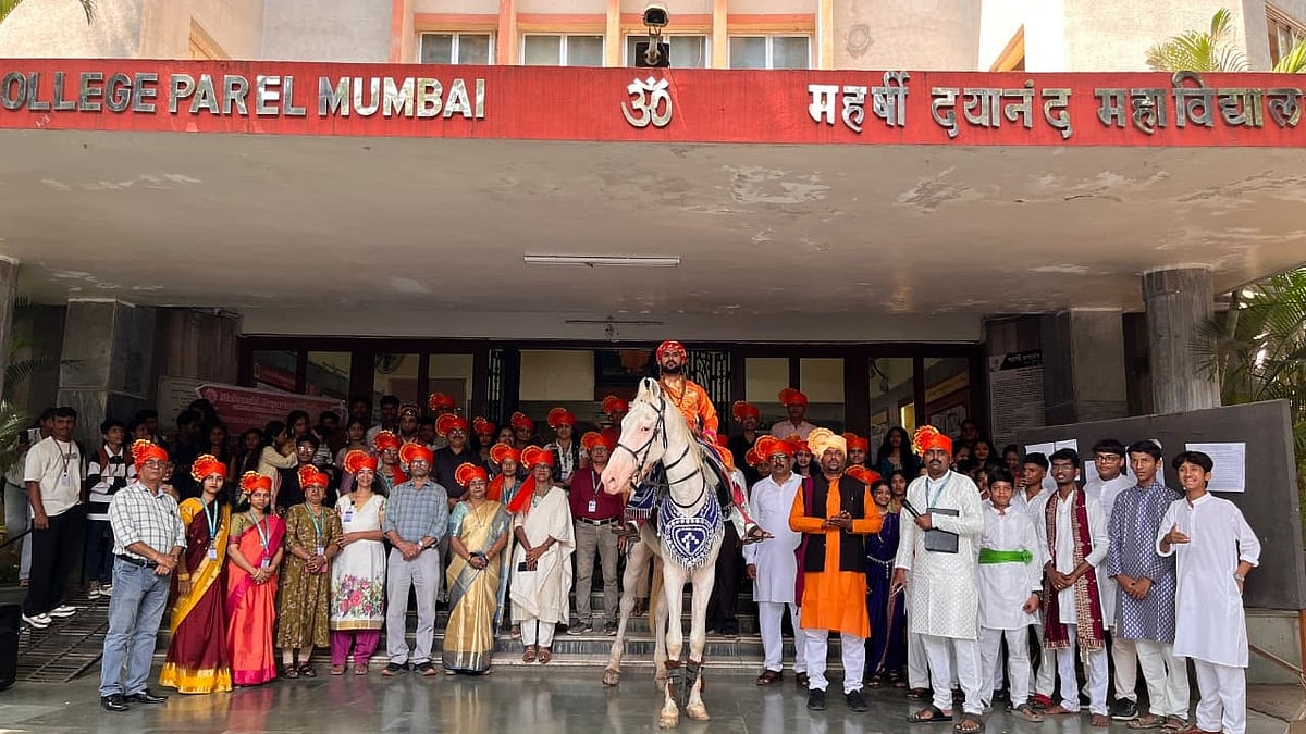 Mumbai: M D College Celebrates Shivaji Maharaj Jayanti With Eco-Friendly Fort Exhibition & Mardani Khel Demo