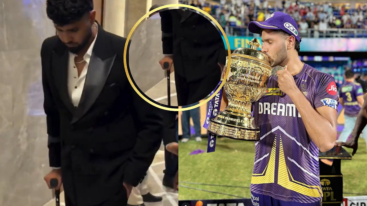 KKR Pacer Harshit Rana Turns Up At BCCI Naman Awards With Walking Stick, Set To Miss IPL 2026; Video