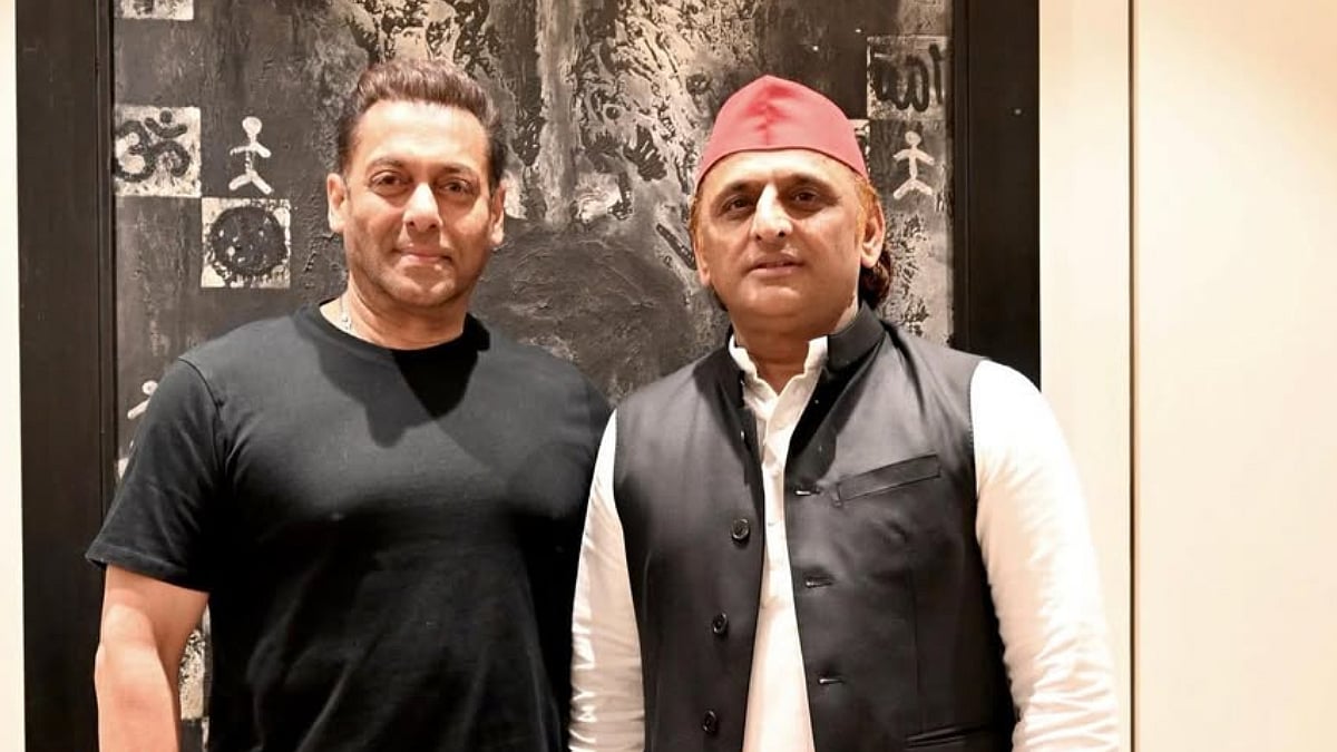 'Bhaiya Aur Bhaijaan Ek Saath': Samajwadi Party's Akhilesh Yadav Meets Salman Khan In Mumbai; Politician Shares Picture On Instagram