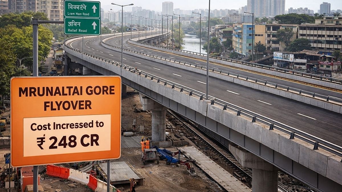 Mumbai Infra News: Mrunaltai Gore Flyover Cost Rises To ₹248 Crore, Opening Expected Next Month