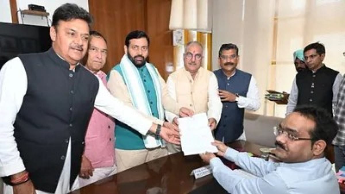 The ruling BJP and the opposition party Congress won one seat each in the Rajya Sabha election amid allegations of ``vote secrecy violations’’, here late Monday night. | X @Lalluram_Eng