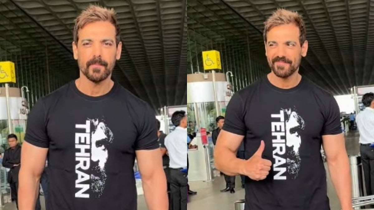 John Abraham's 'Tehran' T-Shirt | Instagram