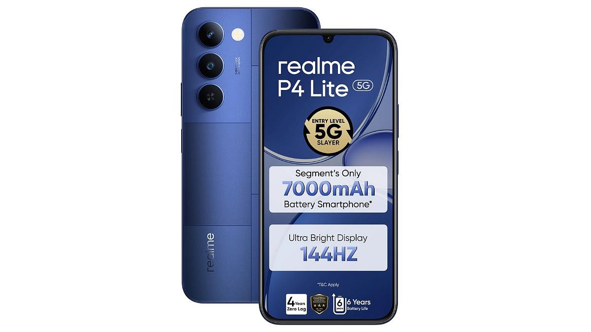 Realme P4 Lite 5G With 7,000mAh Battery Launched In India: Price, Specifications