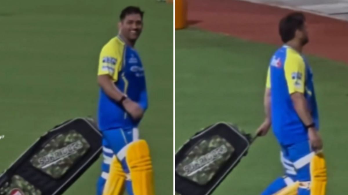 'Knee Doesn't Look Good': MS Dhoni Injured? CSK Fans Worried As 'Thala' Limps While Walking Ahead Of IPL 2026 | VIDEO