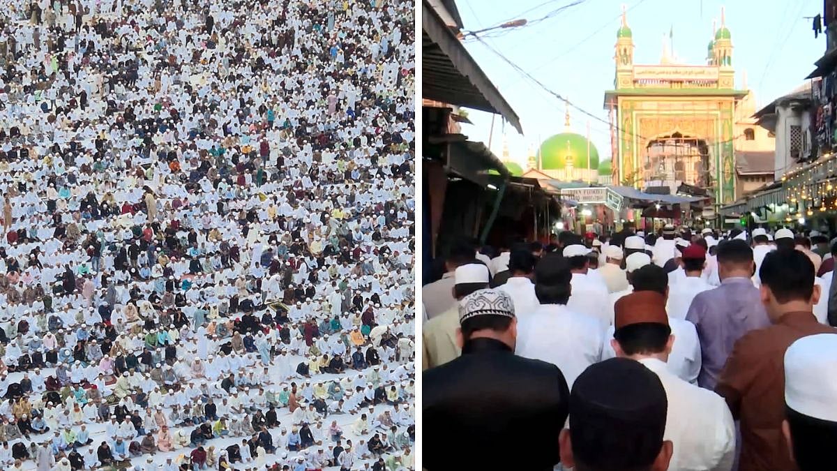 Eid Celebrations Begin In Mumbai After Moon Sighting; Thousands Offer Prayers Across City |