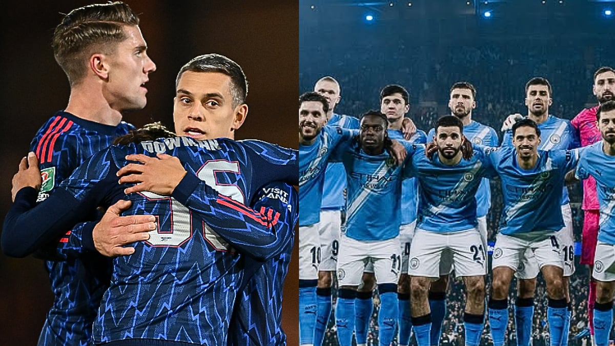 Image: Arsenal/Man City 