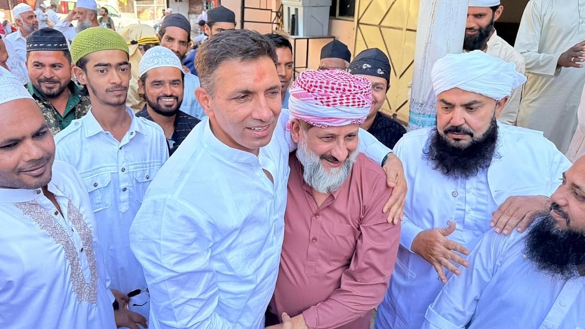 Eid-Ul-Fitr 2026: 'Ganga-Jamuna' Culture Is Our Strength,' Congress Chief Jitu Patwari Extends Eid Greetings At Eidgah In Bhopal; Meets MLA Arif Masood, MLA Atif Aqueel-- VIDEO