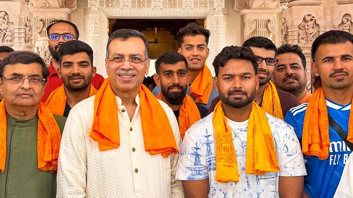 LSG Owner Sanjiv Goenka, Captain Rishabh Pant & Squad Seek Blessings At Ram Janmabhoomi Ahead Of IPL 2026