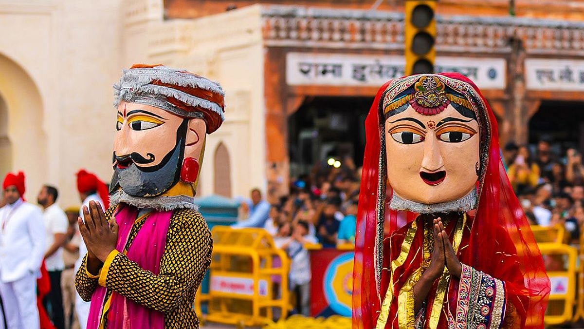 Gangaur Festival Lights Up Rajasthan’s Cities; Here’s How People Celebrated