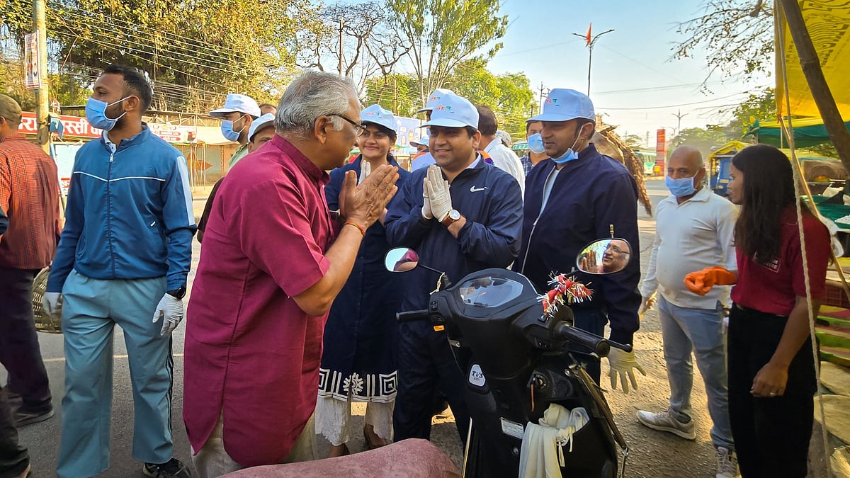 MP News: Dhar Holds ‘Plug Run’ For Cleanliness Drive In Dhar | FP Photo
