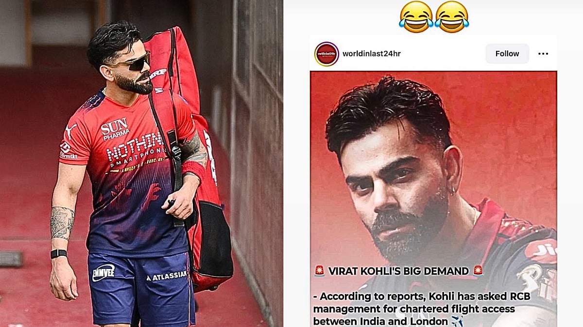'Sorry Bolde': Virat Kohli Fans Troll Viral Post Claiming He Demanded A Special 'Chartered Flight' From RCB Ahead Of IPL 2026