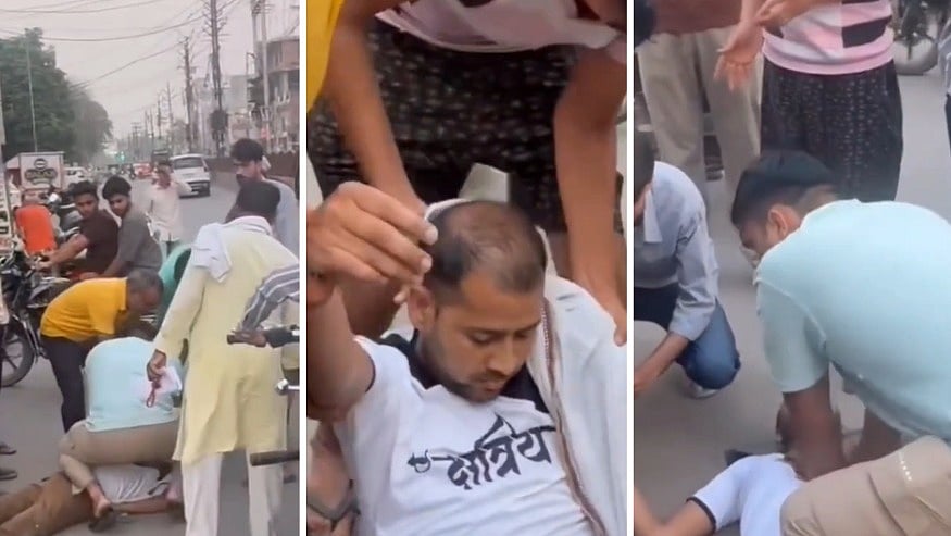 MP News: CRPF Jawan Escapes Death After Locals Give Him Timely CPR In Morena; Hospital Refuse To Admit-- VIDEO