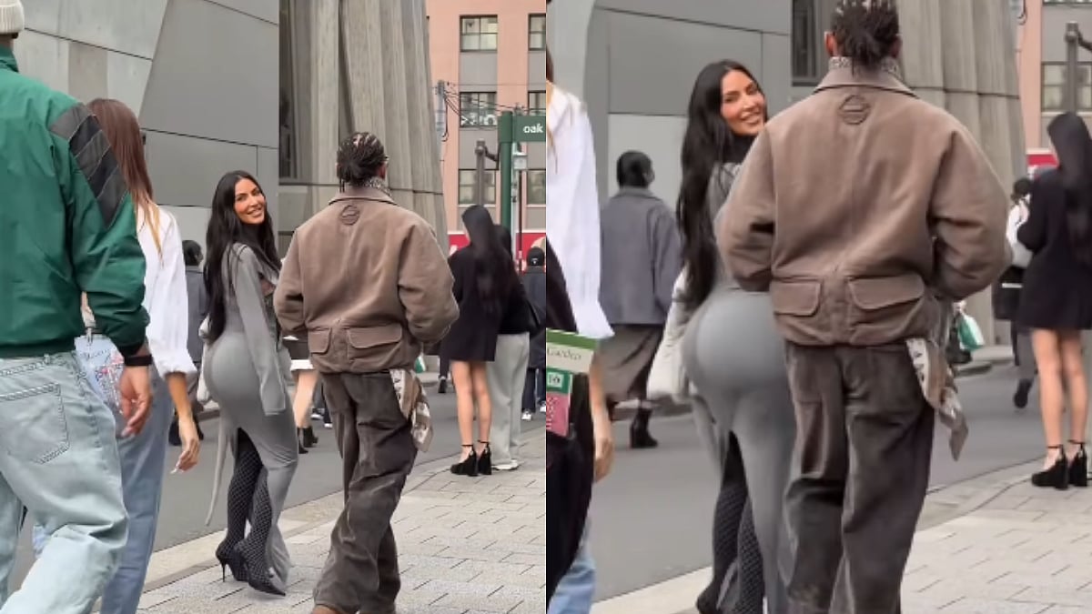 Is Kim Kardashian Getting Married? Viral Video Spots Her Walking Into A Wedding Dress Store In Japan With Lewis Hamilton & Khloé Kardashian | Instagram @iamsofiabella
