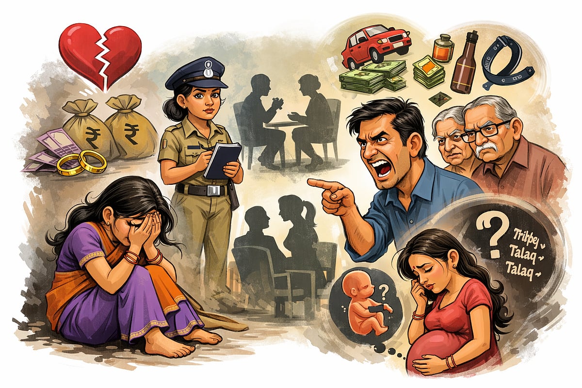 Bhopal News: Domestic Violence, Dowry Harassment Cases On Rise; Strained Relationships Over Different Issues Breaking Marriages